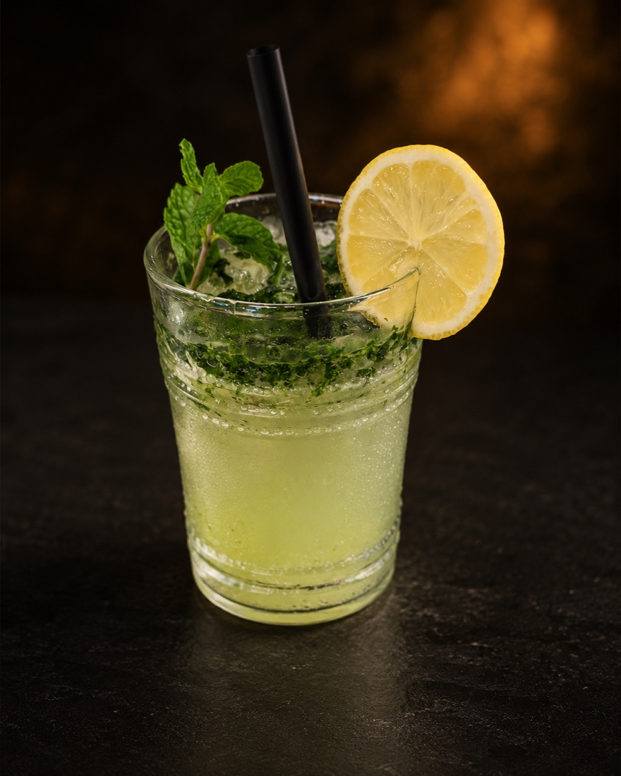 Bollywood ka mojito with mint and lemon